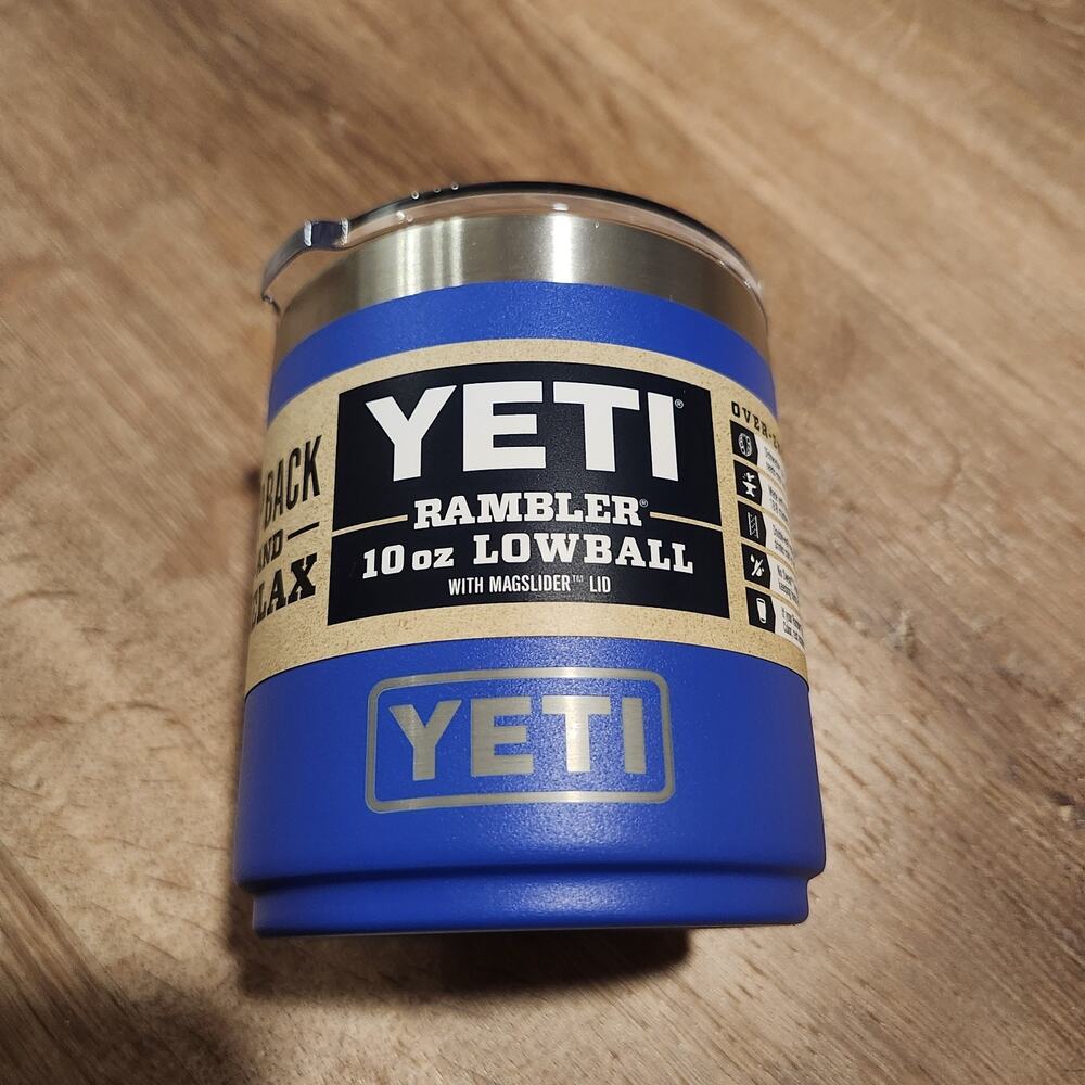YETI RAMBLER 10 oz Lowball Tumbler **Ultramarine Violet** LIMITED NEW